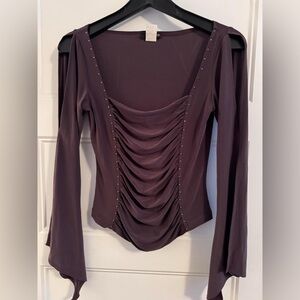 Elegant brown Women's Top